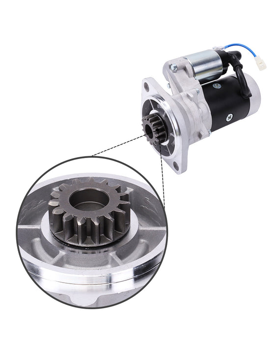 Motor de arranque 12V 2.0kW 15T 129429-77010 129429-77011 12942977010 para motor Yanmar 4TNE82 4TNE84 4TNE84T