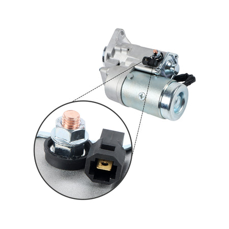 Starter Motor 12V 2.0kW 15T 4900574 03101-3180 for Cummins A2000 A2300 Engine - Plug Detail