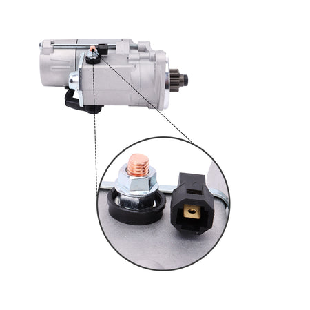 Starter Motor 12V 2.0kW 9T 17123-63013 17123-63016 for Kubota