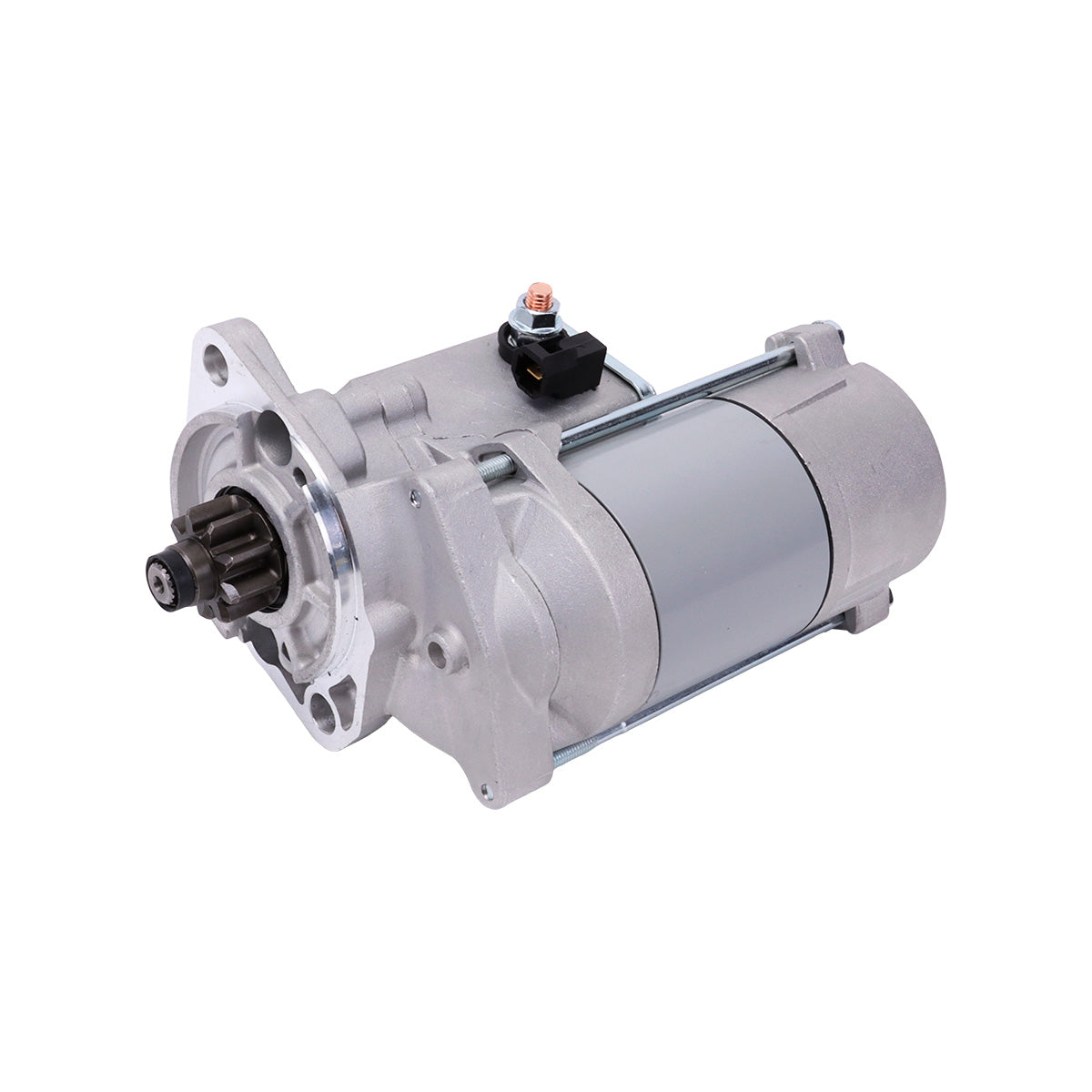 Side View of Starter Motor 12V 2.0kW 9T 17123-63013 17123-63016 for Kubota