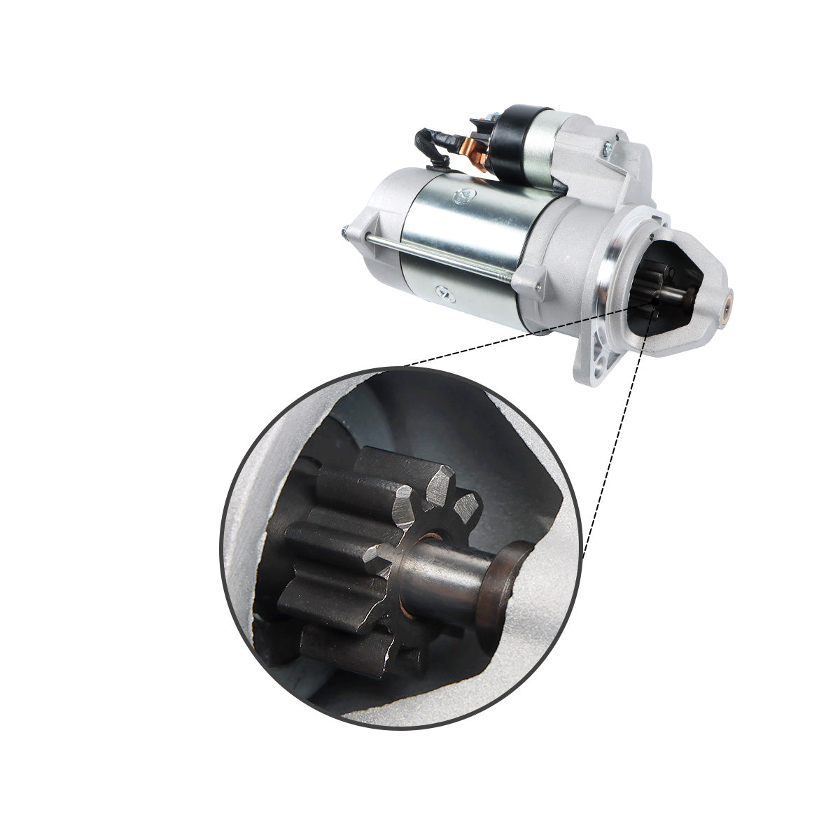 Starter Motor 12V 2.6kW 9T 01183404 for Deutz 2011 Engine - Detail