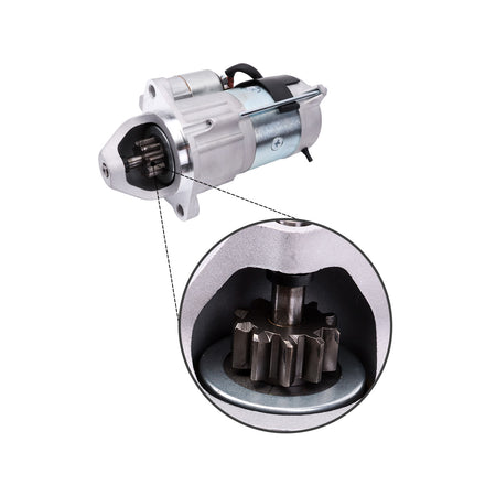 Starter Motor 12V 3.0kW 10T 2873K405 2873K624 428000-1290 for Perkins Engine 1104D-E44T 1104C-E44TA 1104C-44 - Detail
