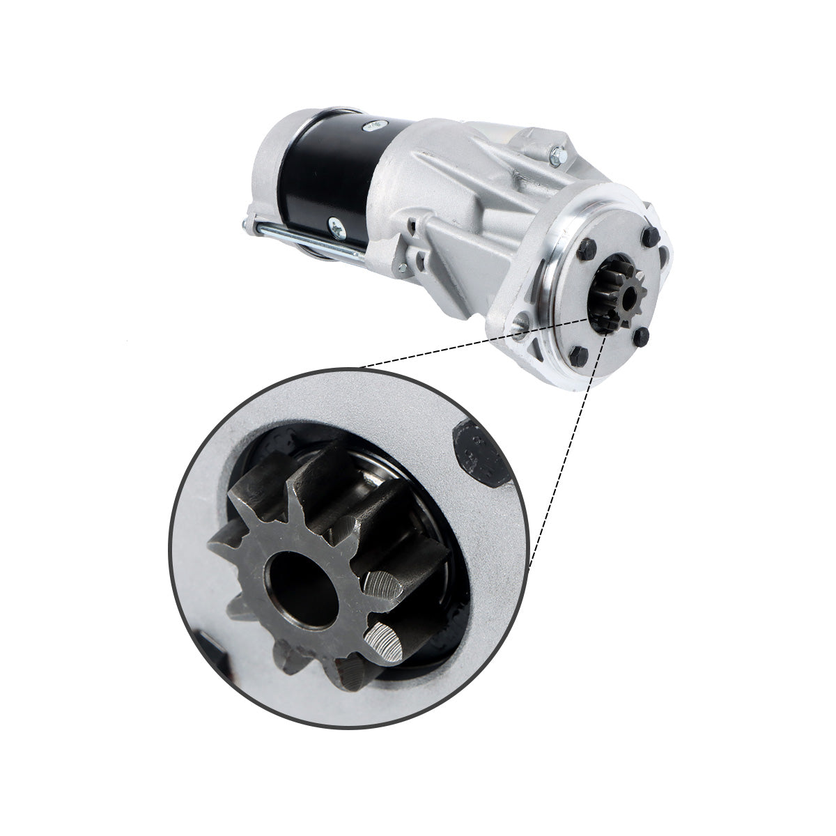 Starter Motor 12V 3.2kW 9T S14-102 129940-77010 129940-77011 for Hitachi Excavator - Sinocmp
