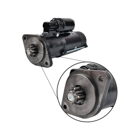 Démarreur 12V 4,0kW 10T 04125029 04606973 pour moteur Deutz TCD 3.6 L4 - Détail