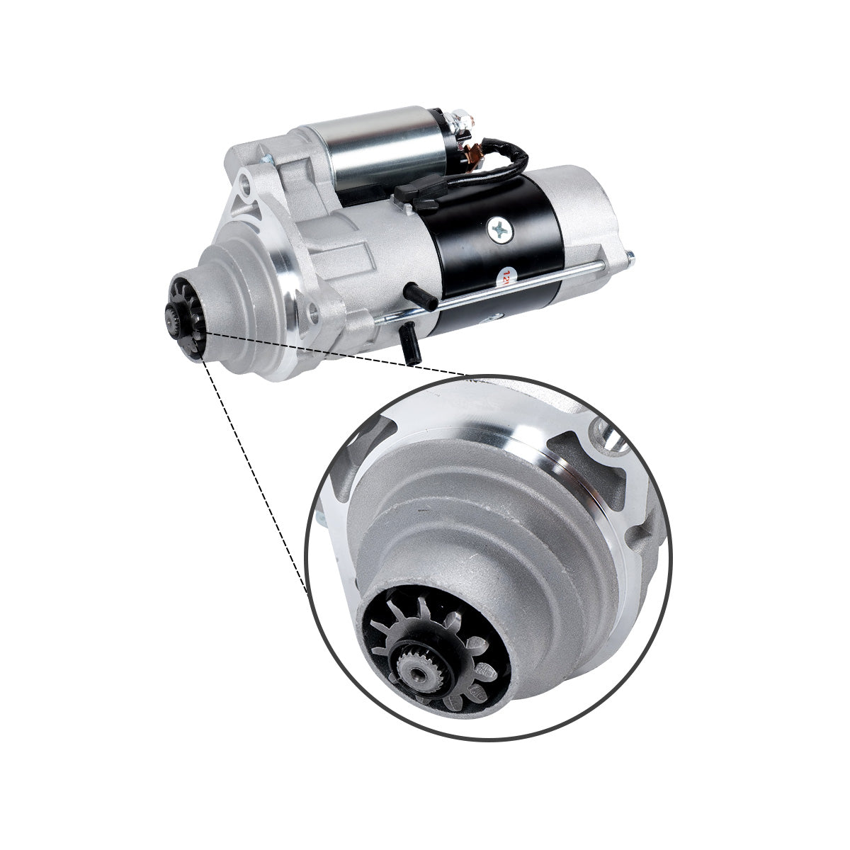 Starter Motor 12V 6685190 6676957 for Bobcat Skid Steer Loader 751 753 763 773 - Sinocmp