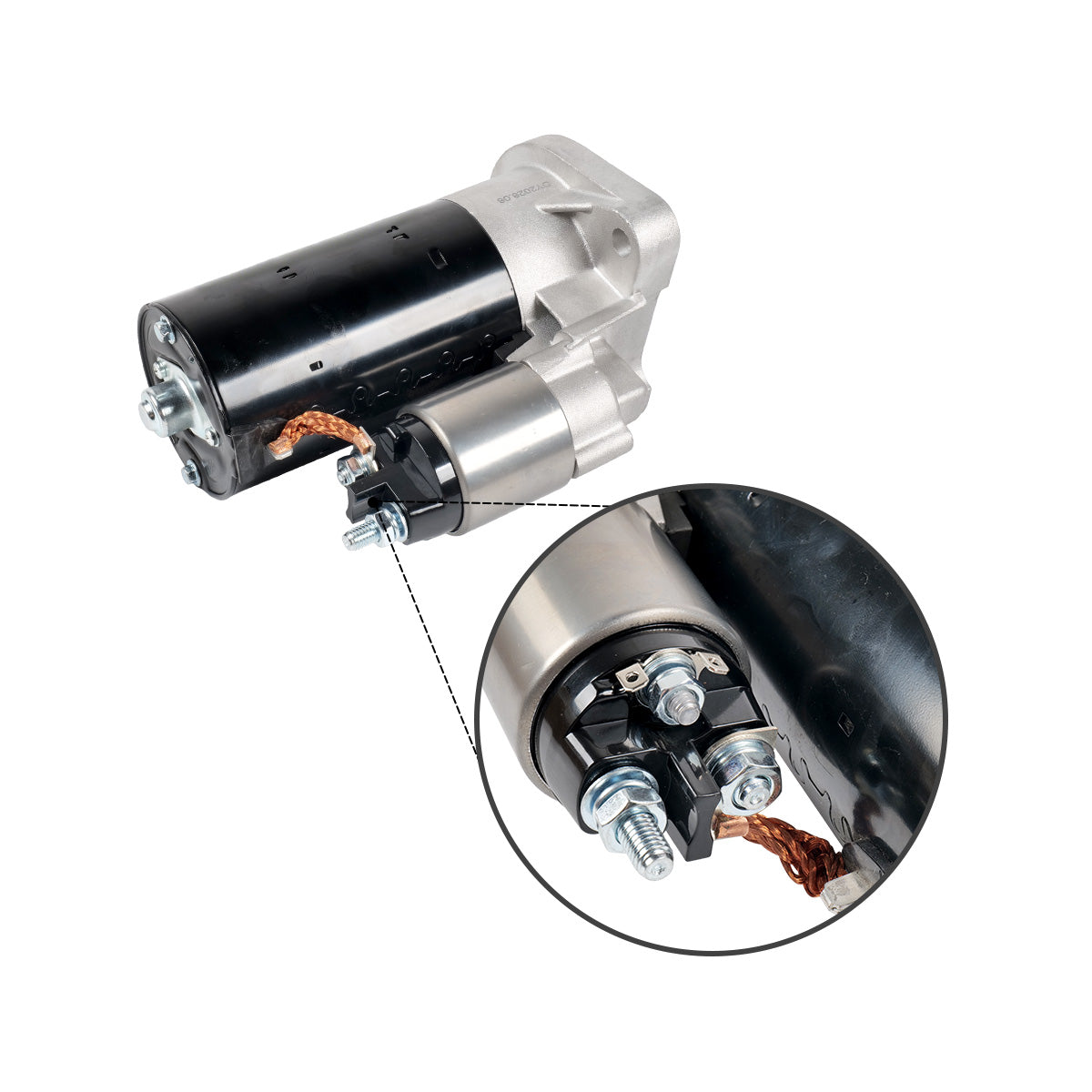 Démarreur 12V 9T 006005017D1 E006005017D1 pour tracteur Mahindra 1533 1538 2538 - Sinocmp