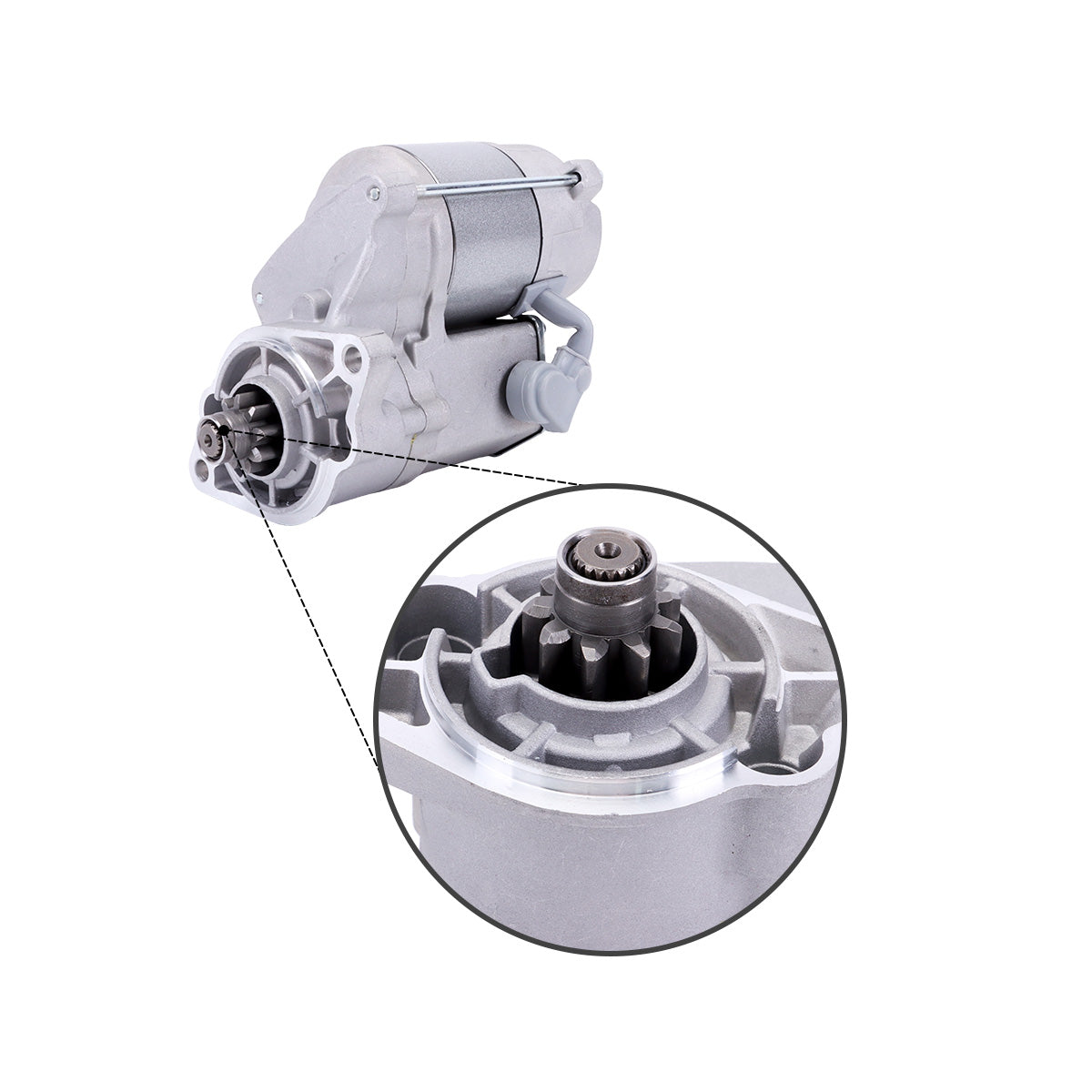 Starter Motor 19269-63013 12V 9T for Kubota Engine D722 