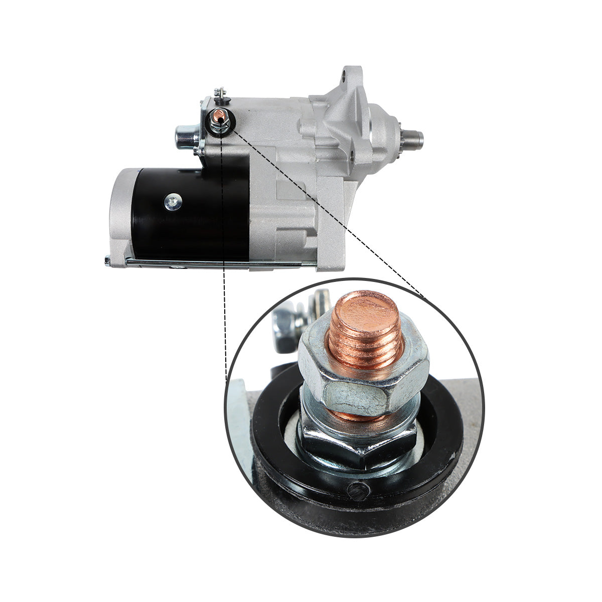 Anlasser 228000-5052 3957596 für Cummins QSB6.7 Motor – Detail