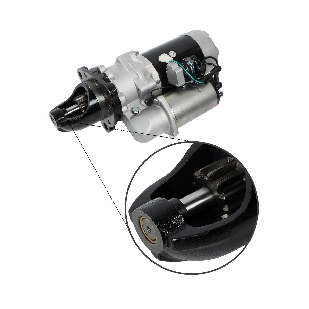 Anlasser 24 V 11 kW 600-863-8112 600-863-8111 für Komatsu SAA6D114E Motor – Sinocmp