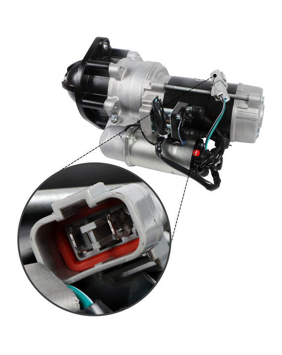 Motor de arranque 24V 5.5KW 600-813-4422 para excavadora Komatsu PC100-5 PC200-5