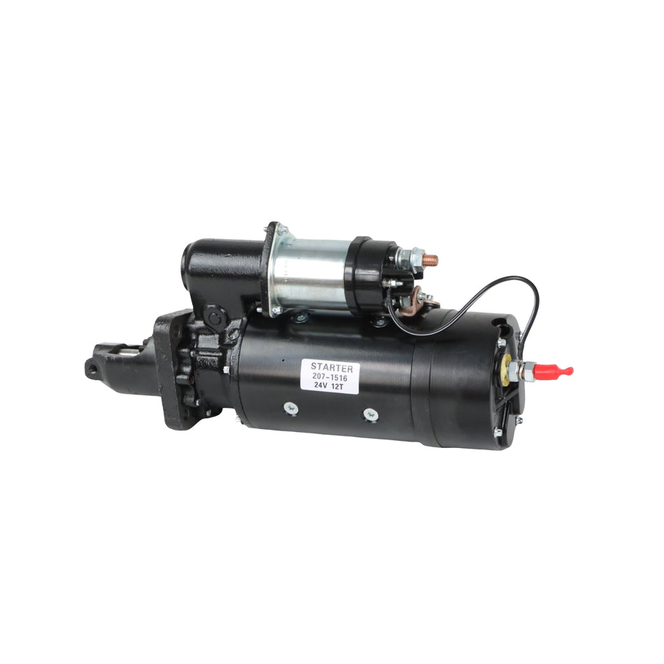 Starter Motor 24V 7.8kw 207-1516 2071516 for Caterpillar CAT C7 Engine 322L Excavator - Sinocmp