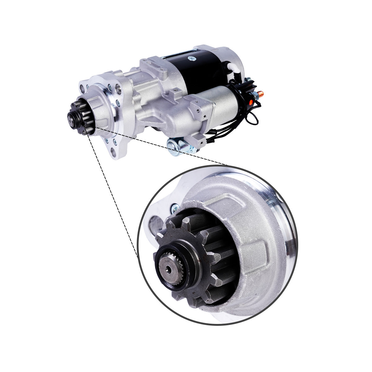 Anlasser 3103916 3675282 8200330 für Cummins V903 Perkins 2306C Motor – Sinocmp