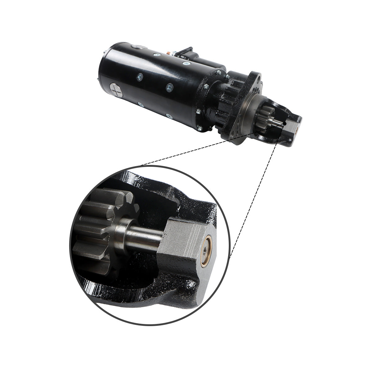 Motor de partida 4081236 para motor Cummins QSK19 - Sinocmp