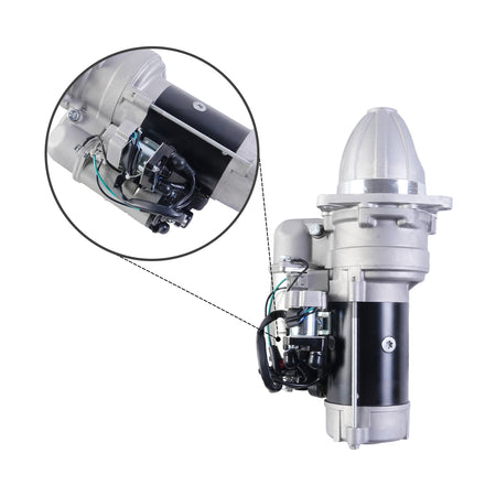 Starter Motor 600-813-4650 600-813-4651 600-813-4652 for Komatsu Loader