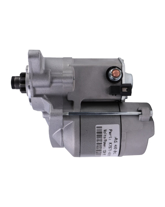 Starter Motor K7571-61811 for Kubota Utility Vehicle RTV1100 RTV900 898cc 2004-2012