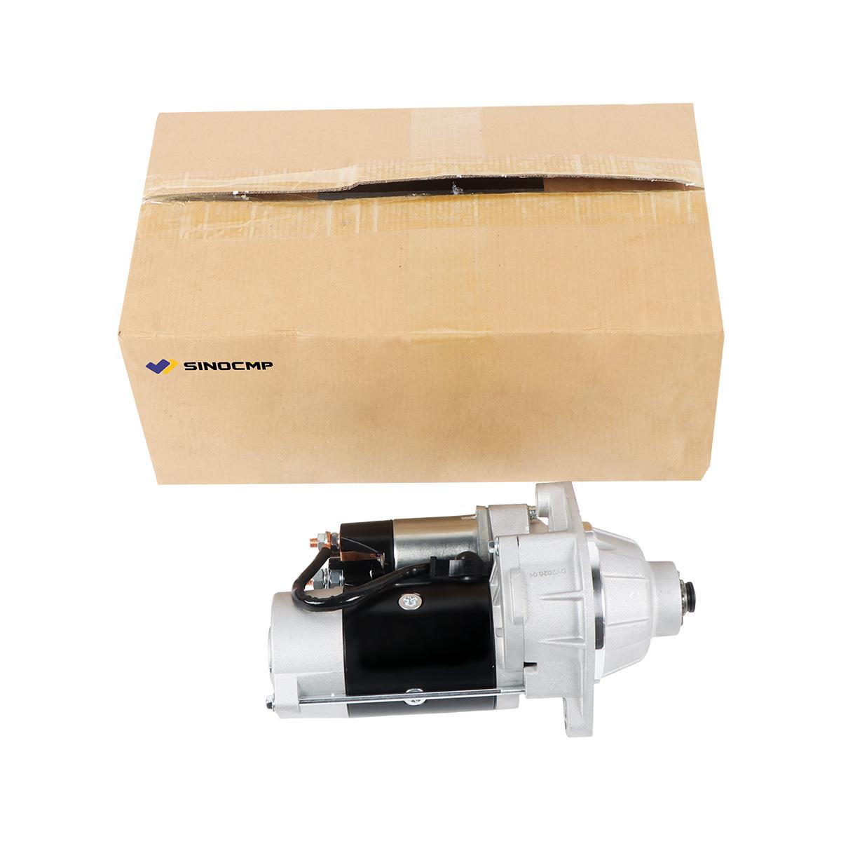 Starter Motor M3T56082 for Mitsubishi 6D14 6D15 6D16 Engine - Sinocmp Package