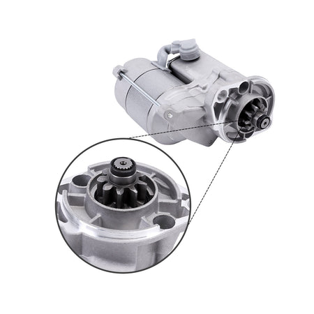 Starter Motor TC620-16800 128000-2130 228000-2050 12V 1.4kW 9T for Kubota Tractor L3301 L3301DT L3301F L3301H L3302 - Detail