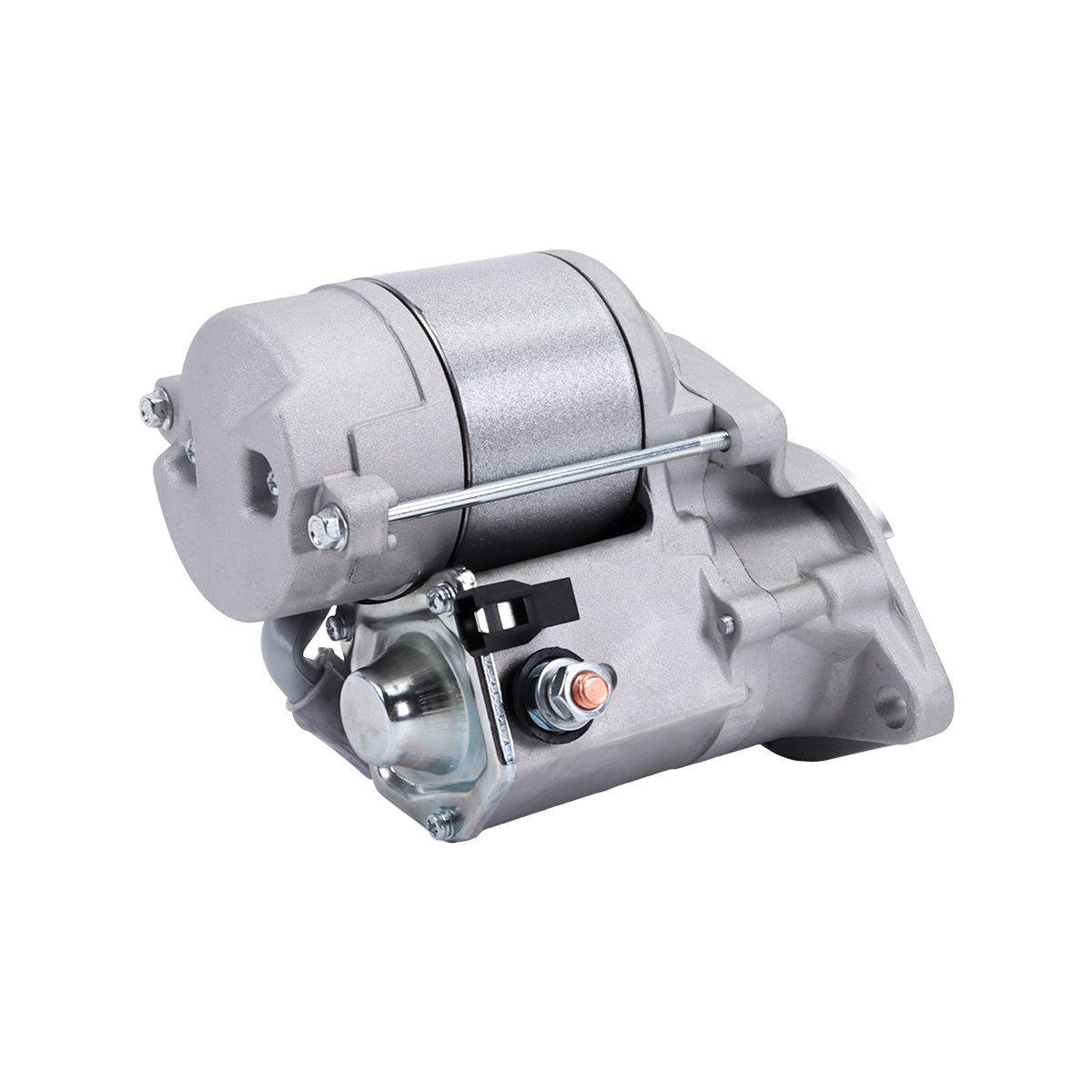 Side View of Starter Motor TC620-16800 128000-2130 228000-2050 12V 1.4kW 9T for Kubota Tractor L3301 L3301DT L3301F L3301H L3302