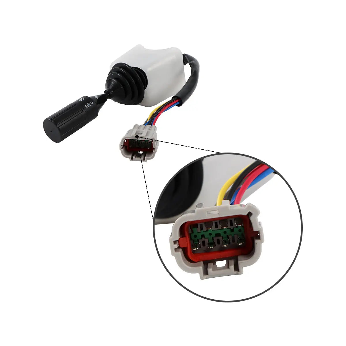 Luce di svolta a LED bifacciale per carrelli elevatori, piccola, 12 V on