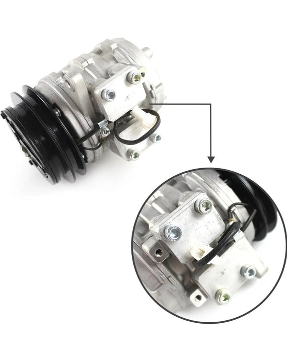 Compresor de aire acondicionado de CA T0070-87290 para Kubota M9000-CAB M9000DT-CAB