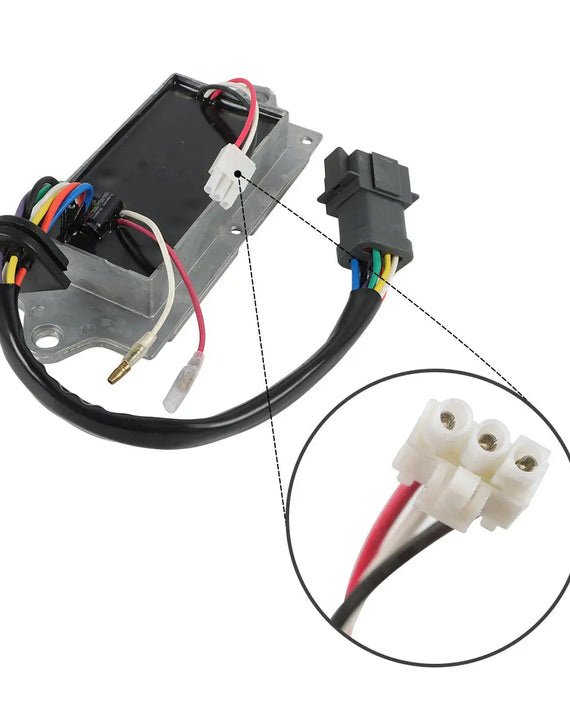 Panel de accionamiento del acelerador con 7 pines para excavadora CAT E320C E312