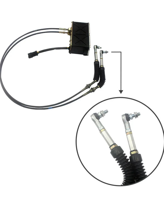 247-5231 Motor de aceleração com 2 cabos 6 pinos para Caterpillar 312B 312BL