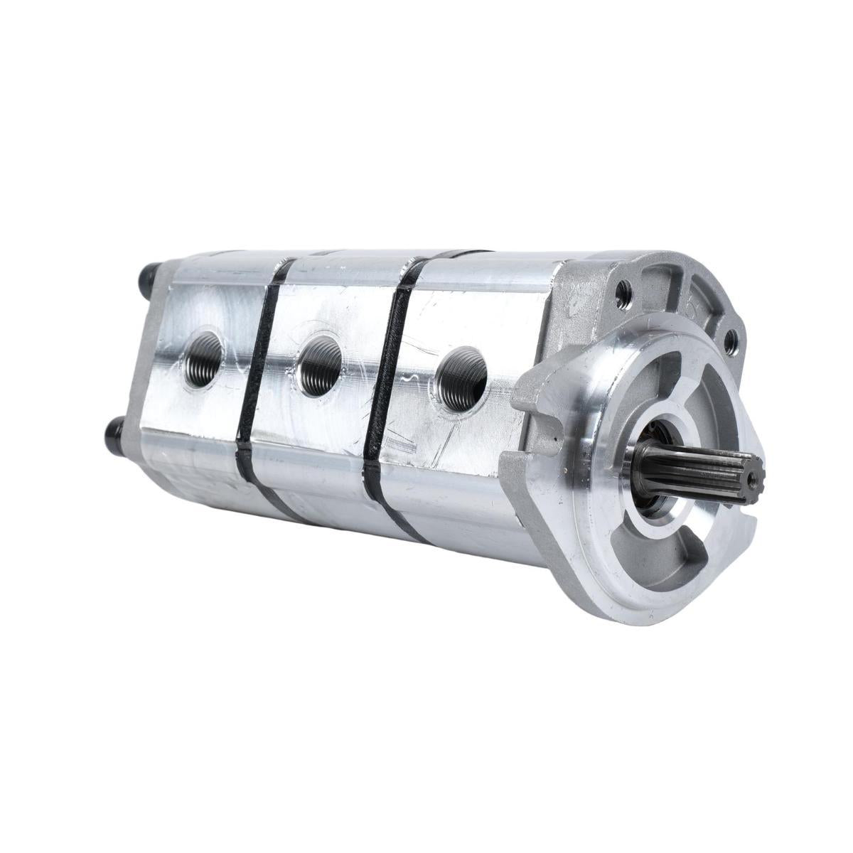 Triple Hydraulic Gear Pump PGP510888G3LP for AGT Skid Steer Loader KTT23 - Sinocmp Part