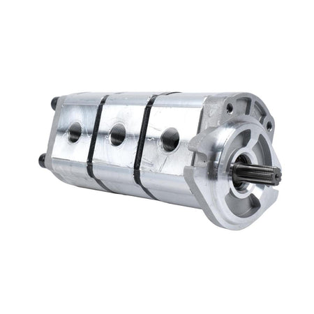 Triple Hydraulic Gear Pump PGP510888G3LP for AGT Skid Steer Loader KTT23 - Sinocmp Part