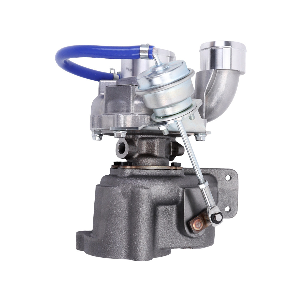 Side View of Turbo K04 Turbocharger 53049880177 320A6431 53049700124 for JCB Engine 444 4.4L