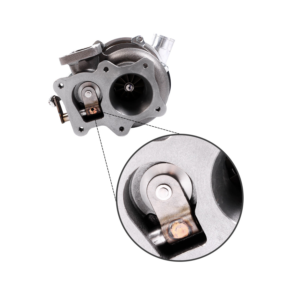 Turbocompresseur Turbo 24100-2940A 241002940 pour moteur Hino WO4CT W04C W06TDA - Détail Turbo