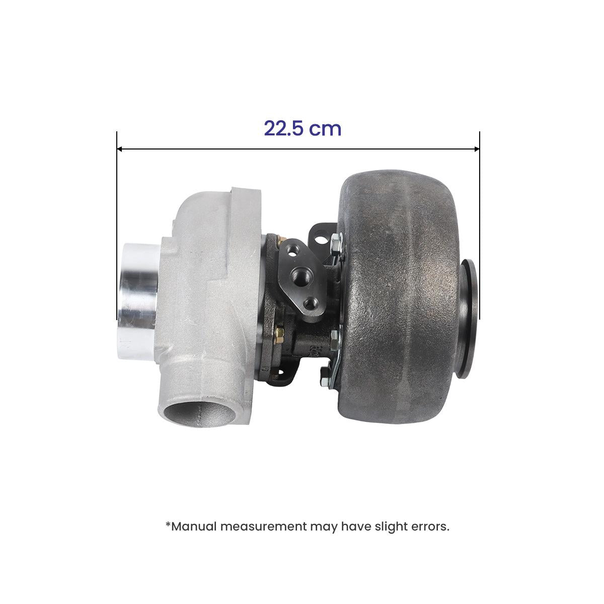Turbocompressor 3522900 3802290 para Cummins Engine 4BT 3.9 - Dimensão