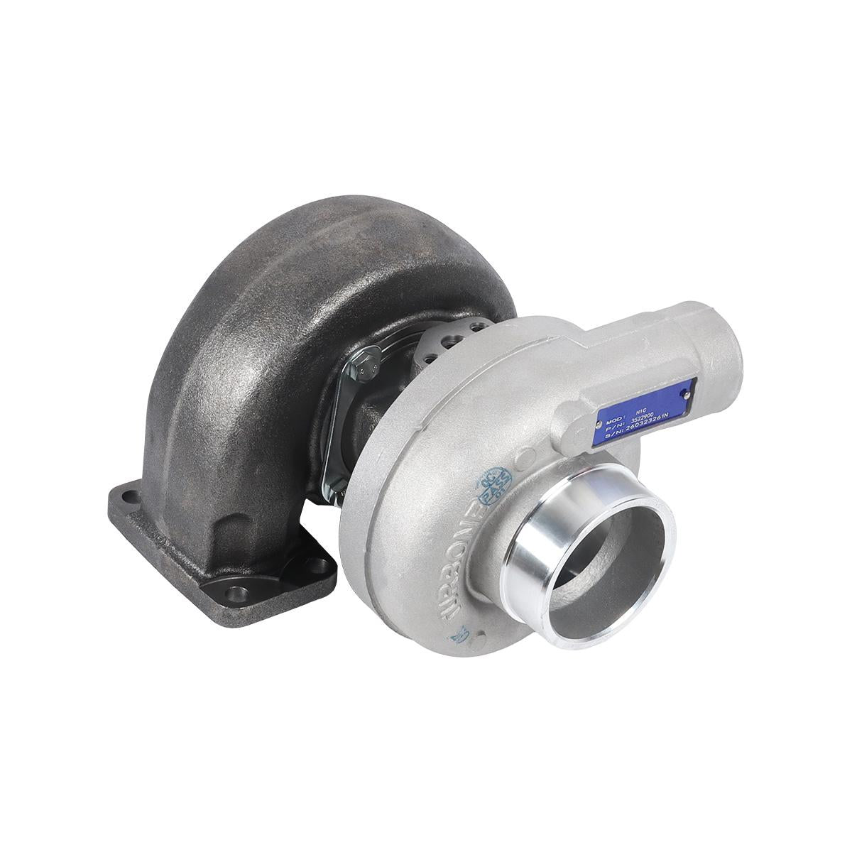 Turbo Turbocompressor 3522900 3802290 para Cummins Engine 4BT 3.9 - Vista lateral