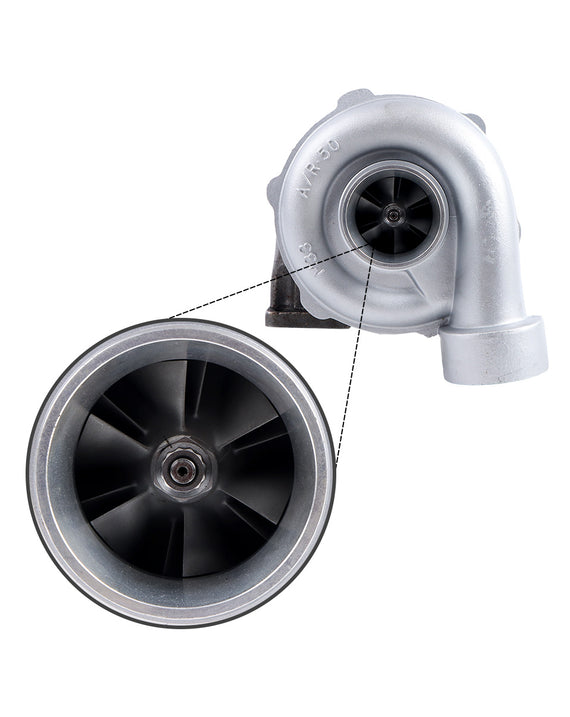 Turbocompresor Turbo 466721-0002 para motor D1146 de excavadora Daewoo DH300-5