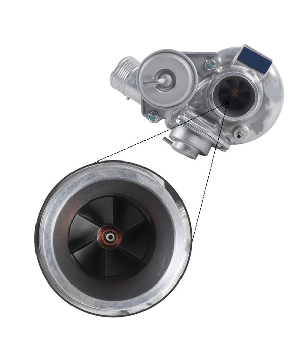 Turbocompresseur Turbo 53249887401 pour moteur Volvo S60 V70 T5 RN2P24HT 2,4 l