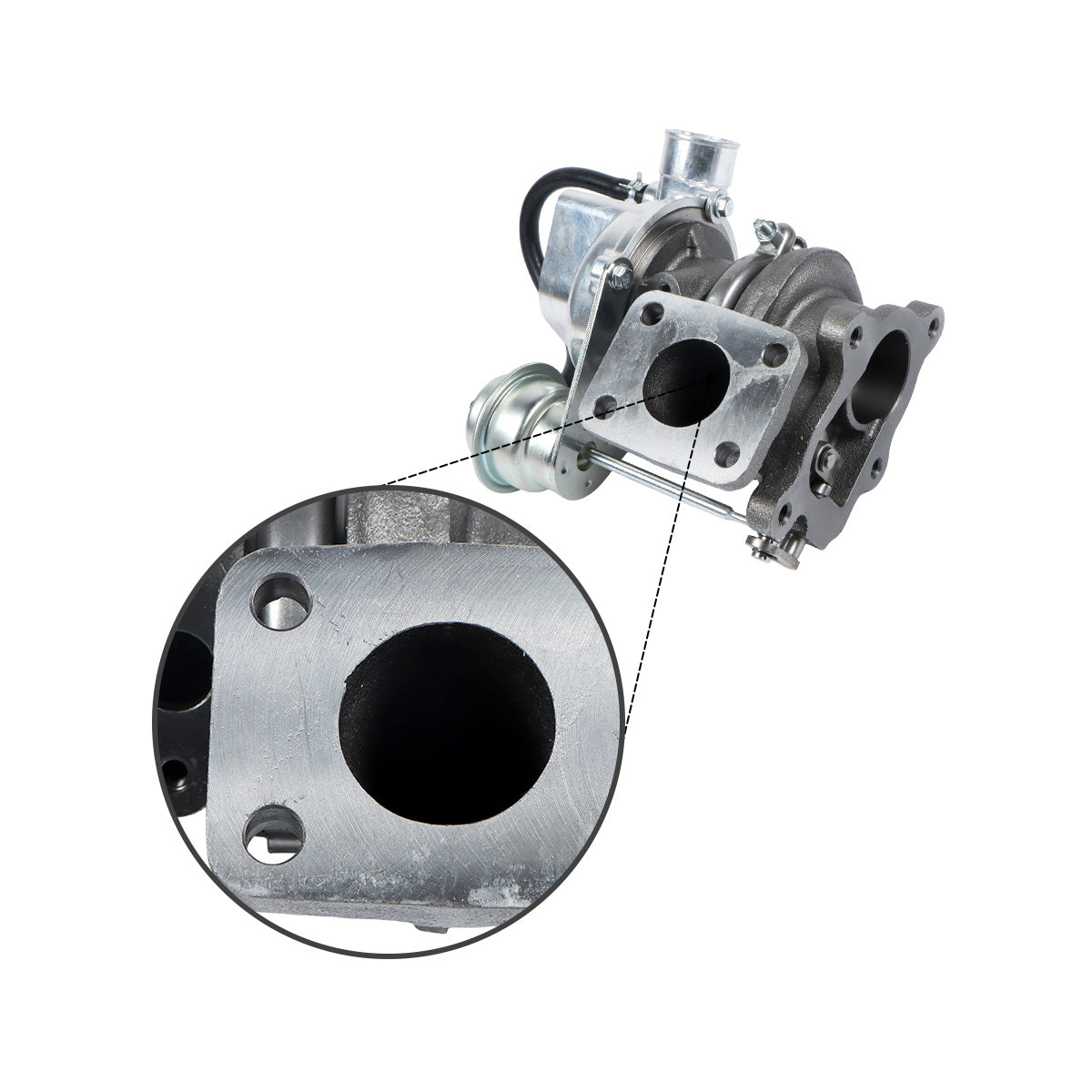 Turbocompressor 7000677 7020831 para carregador bobcat s160 s185 motor kubota v2607-peça sinocmp