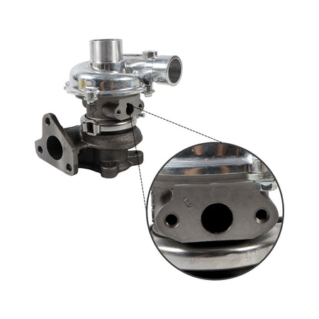 Turbocompressor 8980928220 para escavadeira Isuzu Engine 4LE2 Kobelco SK75-8 - Detalhe