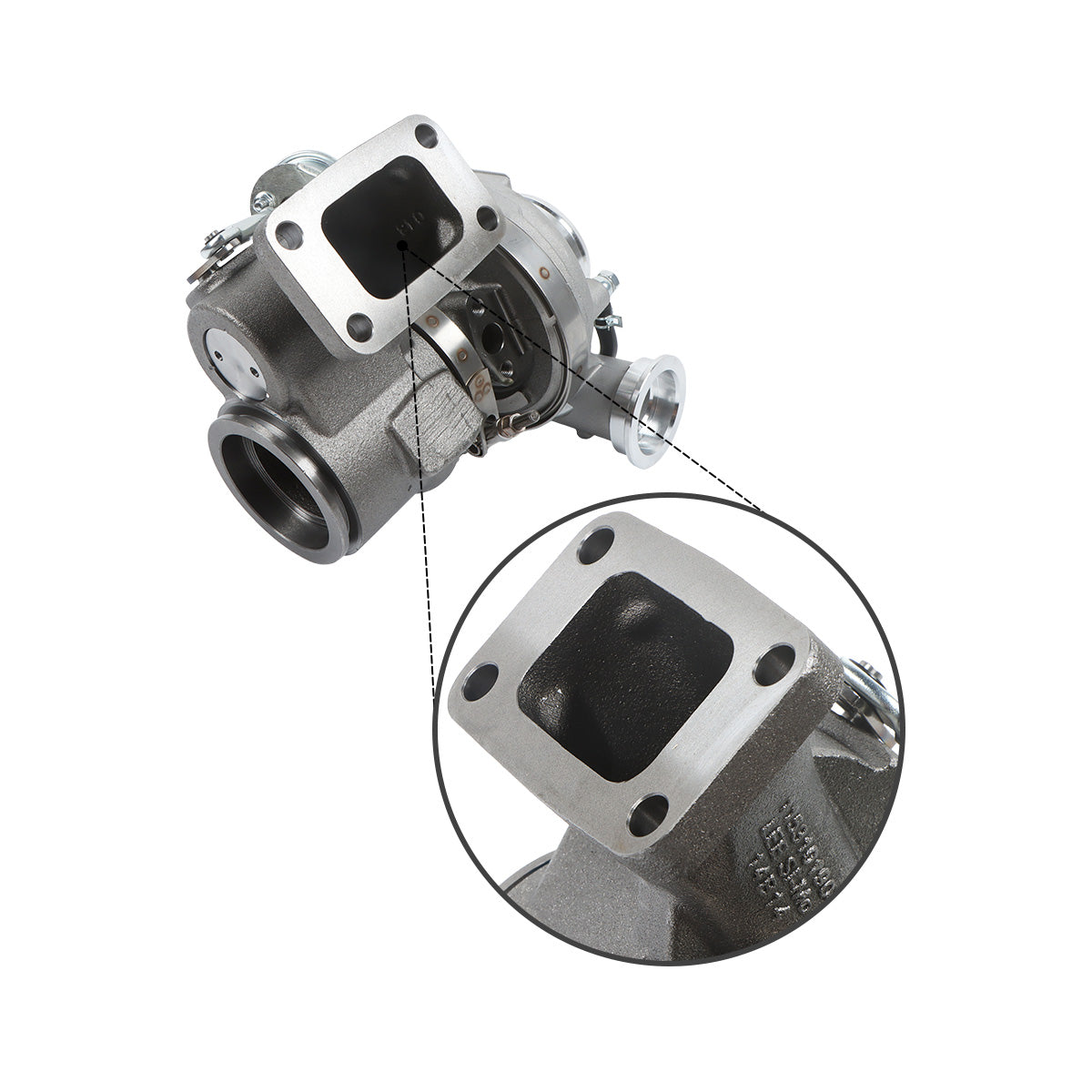 Turbo Turbocharger VOE21761005 21761005 for Volvo Excavator EC220D EC235D ECR235D - Sinocmp