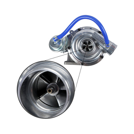 Turbo Turbocharger YM129935-18010 for Yanmar Engine 4TNV98T Komatsu Engine S4D98E - Detail