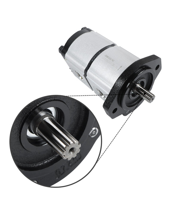 Pompe à engrenages hydraulique à deux sections PGP51088G3LP pour chargeuse compacte AGT KTT23
