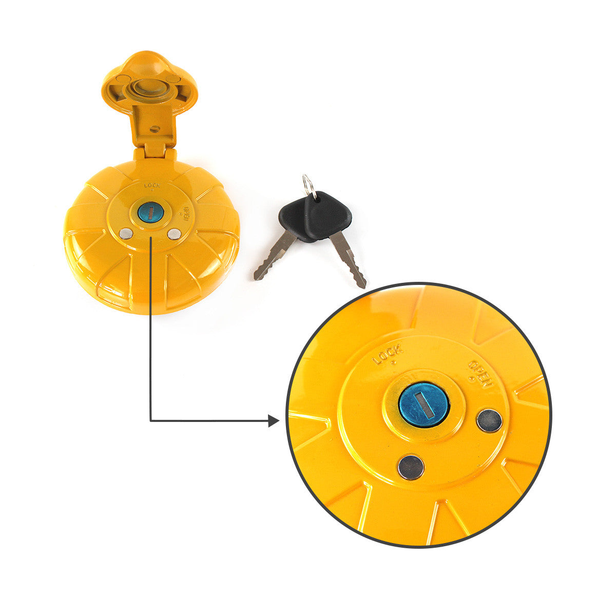 VOE14528922 VOE14639653 Locking Fuel Cap for Volvo Excavator