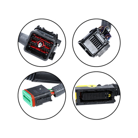VOE14631794 14631794 Engine ECU Computer Board Wiring Harness for Volvo Excavator EC210B EC290B D7E - Plug Detail