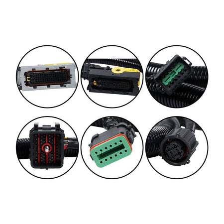VOE14631808 14631808 Engine Wiring Harness for Volvo Excavator EC200B EC210B EC210 EC240 EC290 - Plug Detail