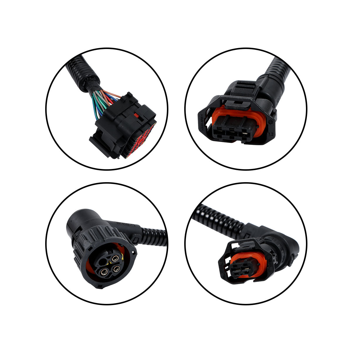 22243151 VOE22243151 D6E Engine Wire Harness for Volvo Excavator EC210B L60F L70F - Plug Detail