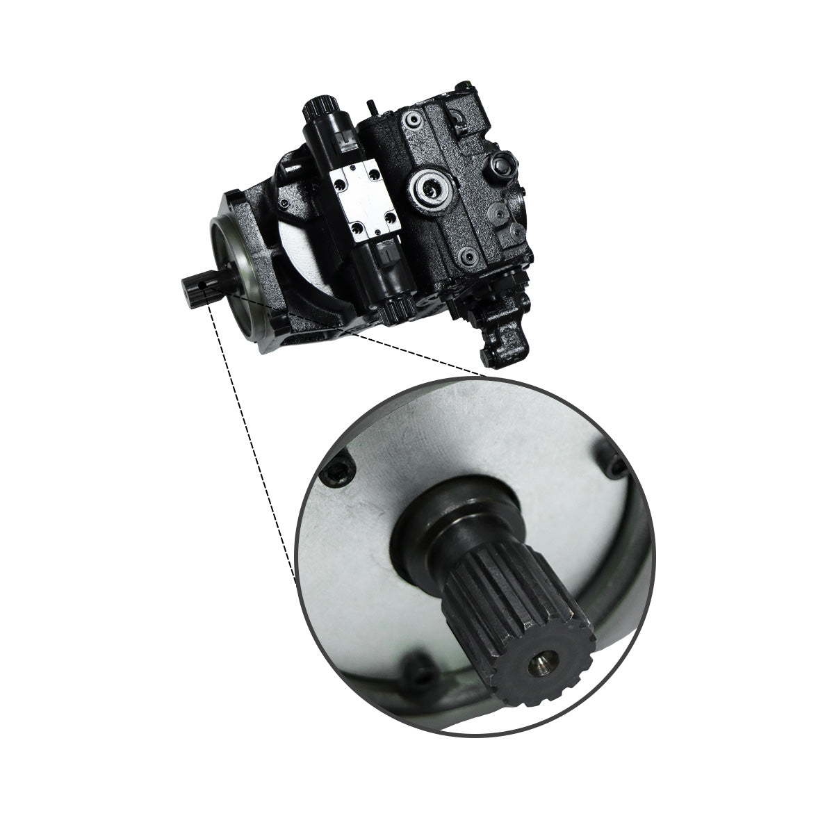 Pompe hydraulique vibrante 05817036 pour Bomag - Détail