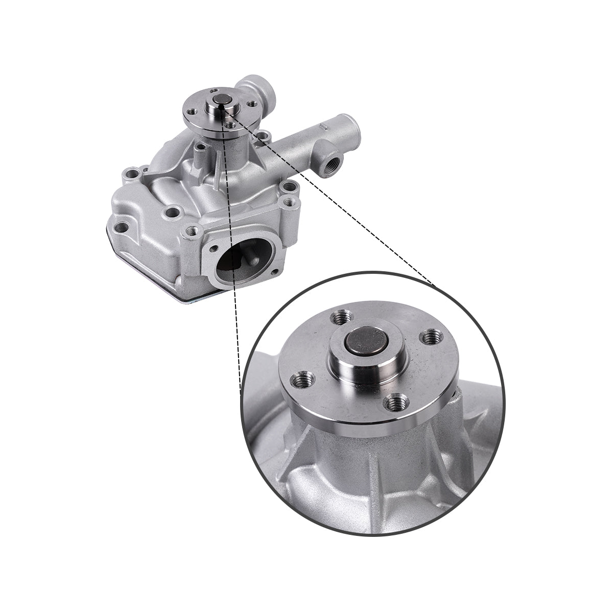 Water Pump 16100-78360-71 for Toyota Engine 12Z 13Z 14Z - Sinocmp