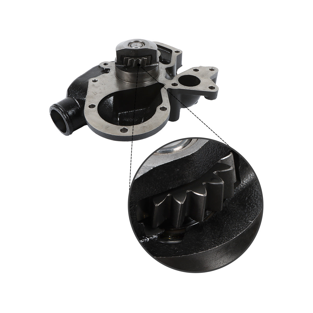 Bomba de agua 239-6141 2396141 para Caterpillar CAT Engine 3054B Excavadora 312B - Sinocmp