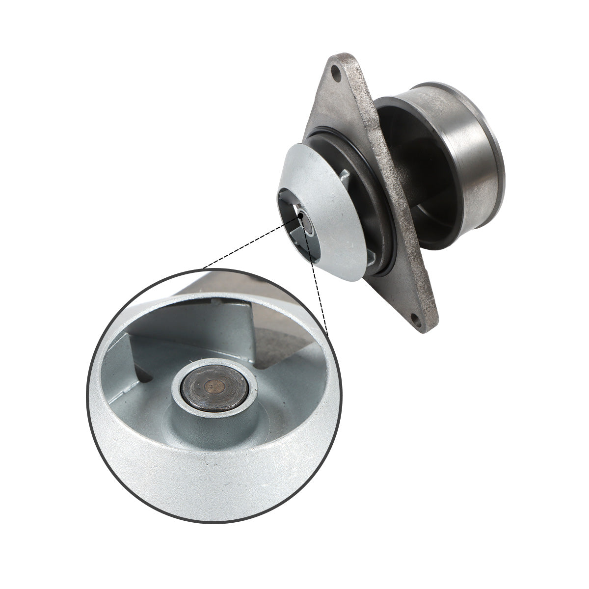 Pompe à eau 3806180 3802081 3804883 3929615 pour moteur Cummins 6CT8.3 6CTA8.3 - Sinocmp