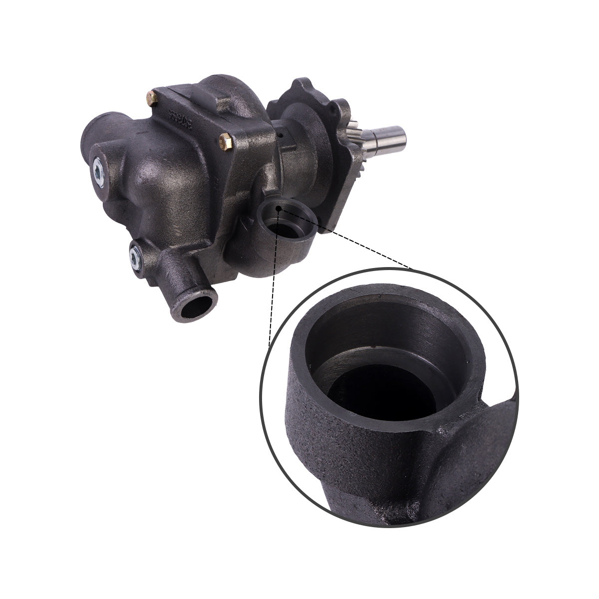 Pompe à eau Sinocmp 4955709 pour moteur Cummins M11 ISM11