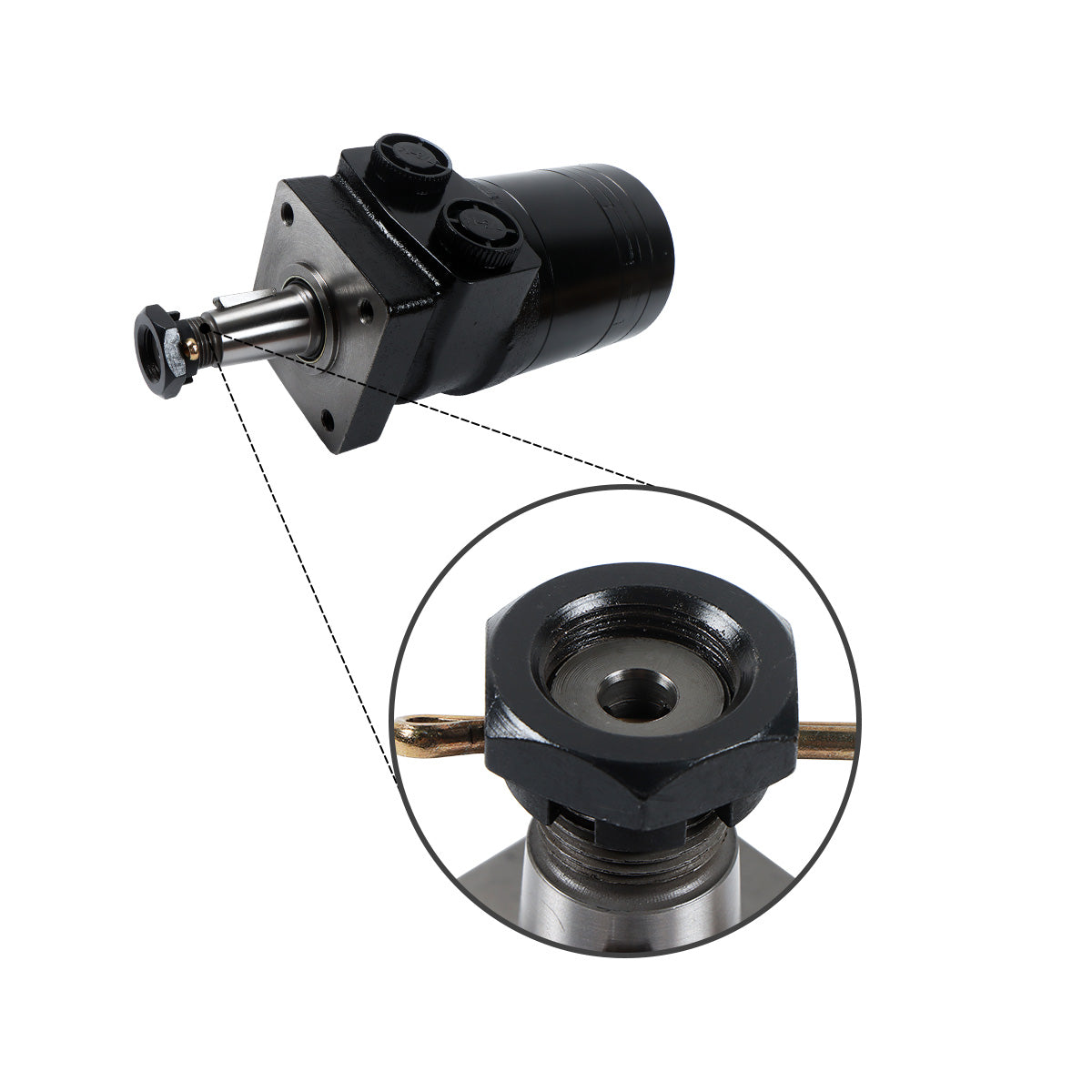 Wheel Motor for Wright Stander Sentar 32410002 32410005 MF140933AABP - Sinocmp