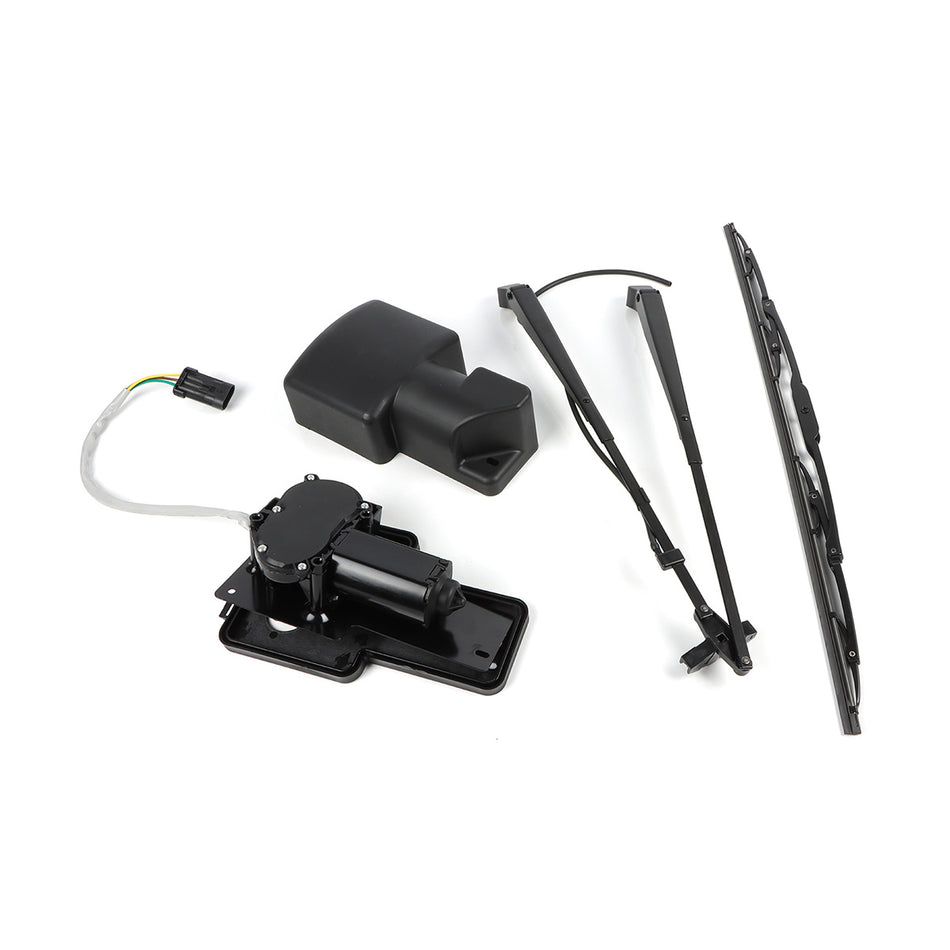 Windshield Wiper Motor 6679476 Arm Blade Kit for Bobcat S150 S160 S175 S185 S205 S220 S250 T190 T200 - Sinocmp